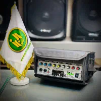 اکو همراه ۶ اینچ تکنو ساند میکروفن بیسیم بلندگو|پخش‌کننده همراه|قم, آذر (نکویی)|دیوار