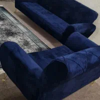 مبل سورمه ای ۷ نفره