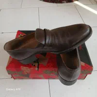 کفش چرم مردانه سایز ۴۱  رنگ قهوه ای سوخته|کیف، کفش، کمربند|تهران, سنگلج (شاپور)|دیوار
