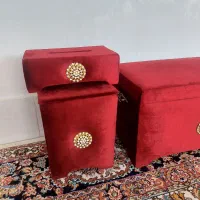 صندوقچه سطل زباله باکس مخمل نو|صنایع دستی و سایر لوازم تزئینی|چناران, |دیوار