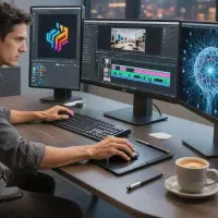 ادیتورتدوین ریلز طراح گرافیست خدمات هوش مصنوعی|خدمات رایانهای و موبایل|اصفهان, باغ زرشک|دیوار