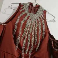 لباس مجلسی سنگ دوزی شده