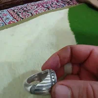 انگشتر نقره یاقوت بزرگ افریقایی|جواهرات|سنندج, |دیوار
