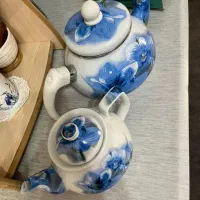 کتری و قوری لعابی