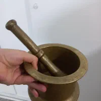 هاونگ برنجی قدیمی،سنگین،بزرگ