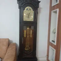 ساعت ایستاده تمام چوب