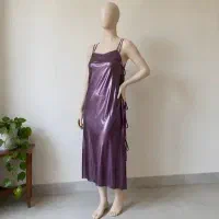 لباس خواب ساتن کش فوق العاده شیک