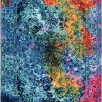 فرش ۱۰۰۰ شانه ۴ متری محتشم نقش کهنه نما|فرش|قم, دورشهر|دیوار