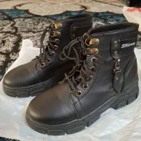 کفش مجلسی نو .بوت زنانه چرم نو مجلسی 37بوت 39|کیف، کفش، کمربند|چناران, |دیوار