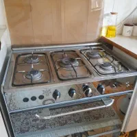 گاز طرح فر پنج شعله تمیز