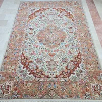 فرش دستباف استان‌خراسان / جفت۹متری / گل‌ابریشم|فرش|تهران, ده‌ونک|دیوار
