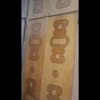 فروش کمد طرح ام دی افی وچوبی ساج|جاکفشی، کمد، دراور|امیدیه, |دیوار