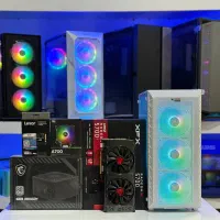 کیس گیمینگ RX5700 8GB نسل 13 کیس RGB آکبند|رایانه رومیزی|مشهد, آبکوه|دیوار