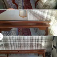 میز نهار خوری رو شیشه ۱۰ میلی