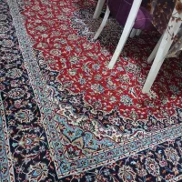 قالی 9 متری طرح قدیم تمیز بفروش