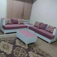 مبل ال ۶ نفره با میز عسلی