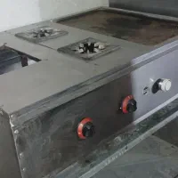 گریل ترکیبی و قالب پیتزا