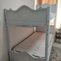 تخت دوطبقه جدا شونده منفصل|تخت و سرویس خواب|کرمانشاه, |دیوار