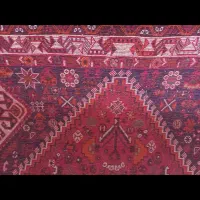 قالی ترکی دستباف|فرش|کازرون, |دیوار