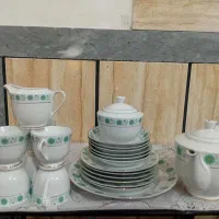 سرویس چینی مارک چین فوق الهاده قدیمی ۲۲تیکه