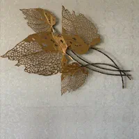 دیوارکوب ورق طلا