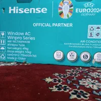 کولر18هزارپنجره  هایسنس و پلمپ تو کارتن موتور بزرگ