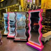 ایینه نوردار neon رگال مانکن سالن ارایشگاهی|آینه|کرج, گلشهر|دیوار