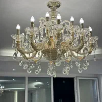 یکجفتلوستر ۱۲ شاخه|لوستر و چراغ آویز|تبریز, |دیوار