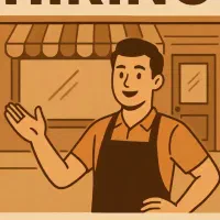 فروشنده مغازه در بزمان