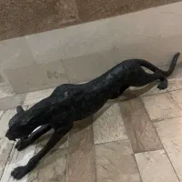 مجسمه کاملا چوب جگوار