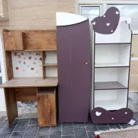 سه تیکه کمد بچه و میز کامپیوتر، mdf باکیفیت