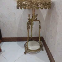 میزکنار سالنی برنز اصل
