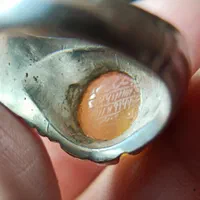 انگشتر عقیق زرد حکاکی دست|جواهرات|رشت, شهرک صبا|دیوار