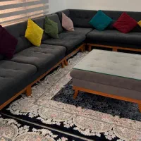 میز نهارخوری مبلمان و باند سینما خانگی|میز و صندلی غذاخوری|بندرلنگه, |دیوار