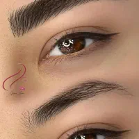 مدل میکروبلیدینگ و شیدینگ لب جهت تکمیل آلبوم