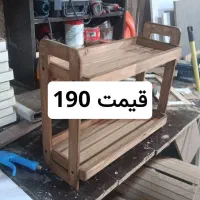 استند چوبی مفت جا دار برای ادویه پاسماوری