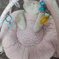 تشک بازی موزیکال خارجی برند اویز دار بیبی فورلایف