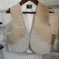 جلیقه/ وست های تماما کار دست با دوخت محکم و مخفی|لباس|خمین, |دیوار