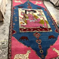 فرش دستبافت لیلی و مجنون