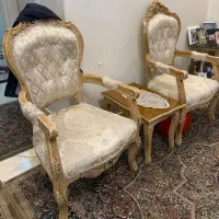 مبلمان چوبی پایه آهویی