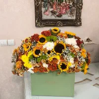 باکس گل بزرگ و تازه