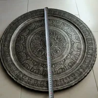 سینی قلم زنی قدیمی|کلکسیون اشیاء عتیقه|گلپایگان, |دیوار