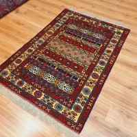 ذرع و نیم دستباف گل ابریشم خراسان|فرش|تهران, اکباتان|دیوار