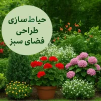 حیاط سازی و فضای سبز و فروش انواع نهال ها|خدمات باغبانی و درختکاری|چالوس, |دیوار