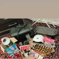 تمامی لوازم کاشت ناخون تازه