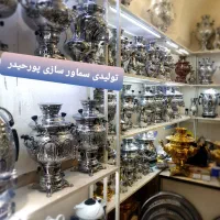 yrcv8سماور گازی برنجیcy7 ذغالی زغالی برقی مسی