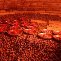 کار در باغ رستوران