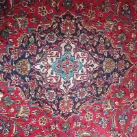 فرش دستباف کارکرده لاکی مشهد