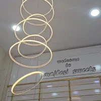 لوستر 7حلقه ای