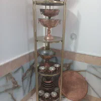 ظروف مسی|ظروف سرو و پذیرایی|کاشان, استرک|دیوار